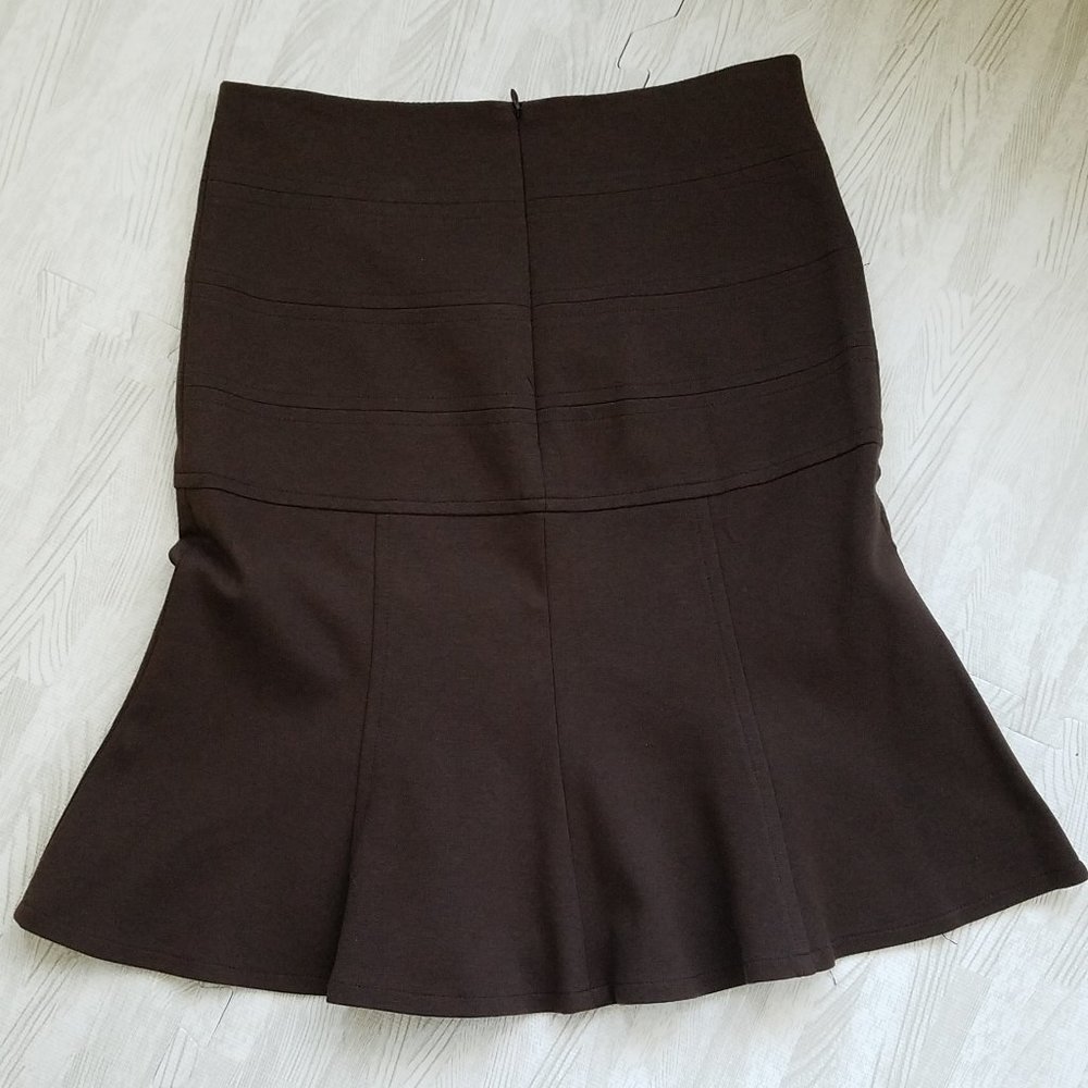 Paige Trumpet Skirt (like NEW) - size O - brown